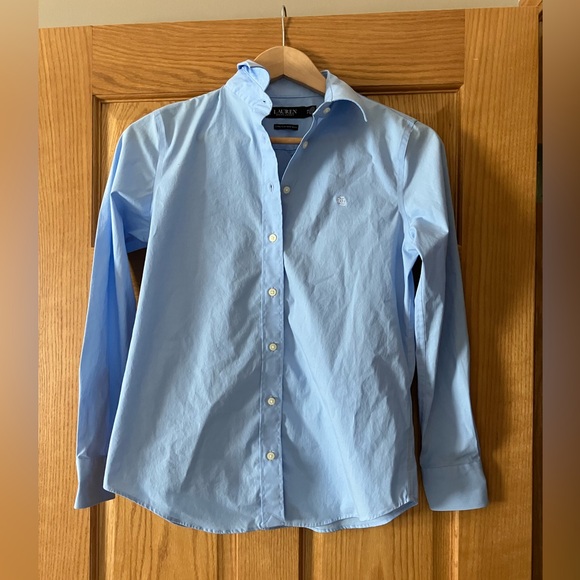 Ralph Lauren Blue Label Other - Ralph Lauren sky blue petite small young men’s button down shirt. Never worn. A